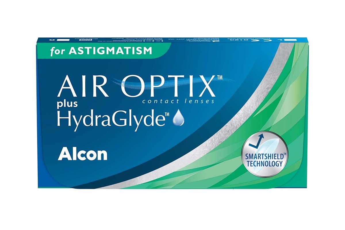 Air Optix plus HydraGlyde for Astigmatism 6er Box
