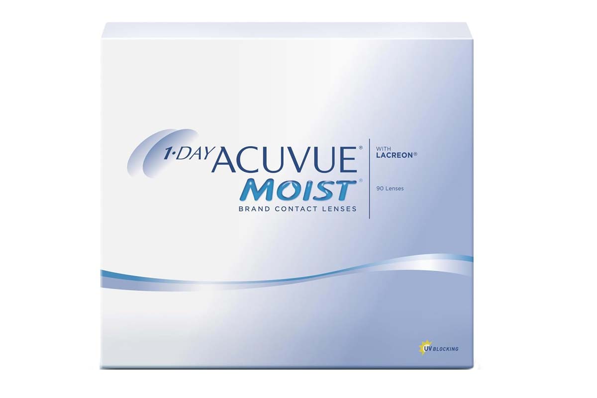1-Day Acuvue Moist with Lacreon 90er Box 