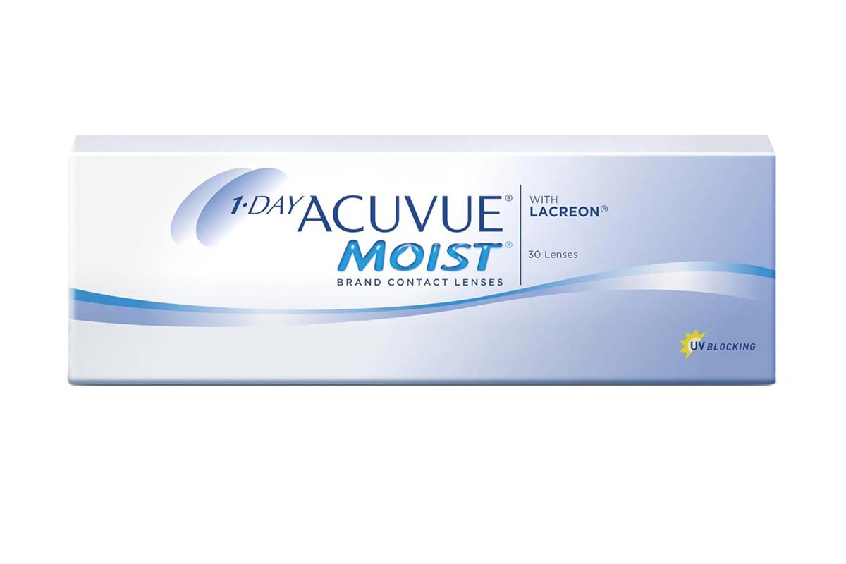 1-Day Acuvue Moist with Lacreon 30er Box
